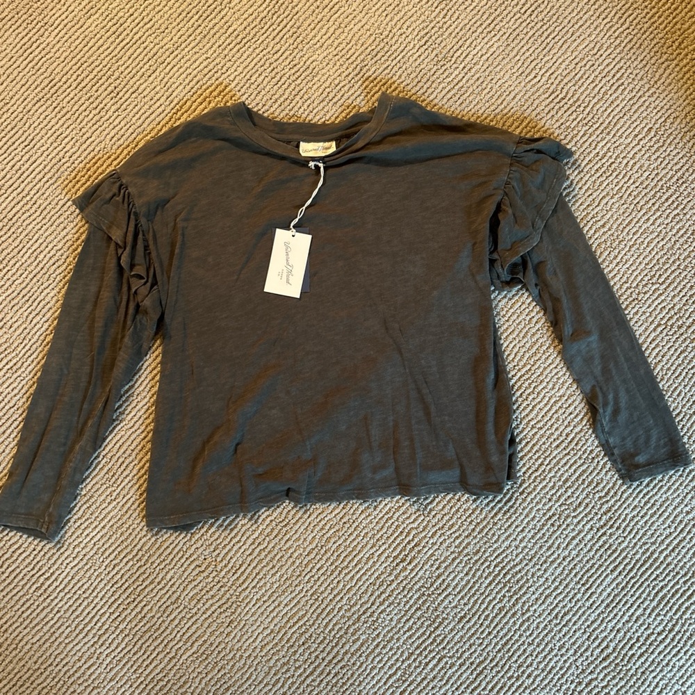 Universal Thread Slate Gray Long Sleeve Tee